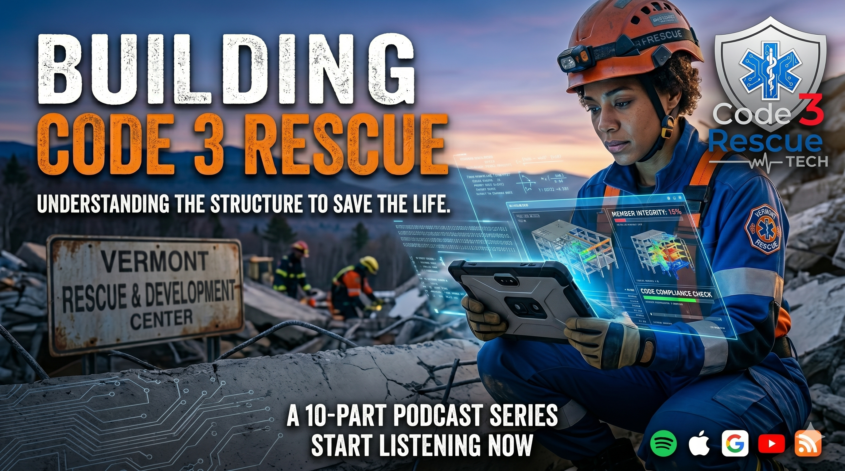 Building Code 3 Rescue Podcast Cover